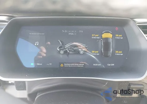 2015 Tesla Model S 70D/85D/P85D from USA, damaged, VIN 5YJSA1E28FF119771